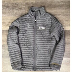 Vegas Golden Knights NHL Puffer Coat - Full Zip Station Casinos Jacket Fan Gear